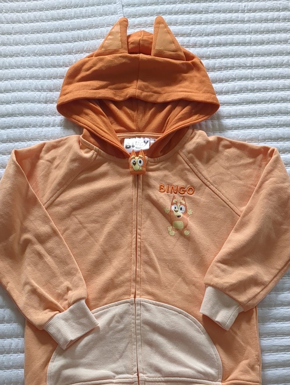 Girls Bingo Zip-Up Hoodie Size 6